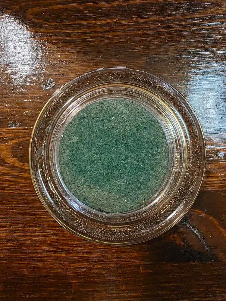 Vintage Glass Salt Lake Capitol Building Trinket Dish