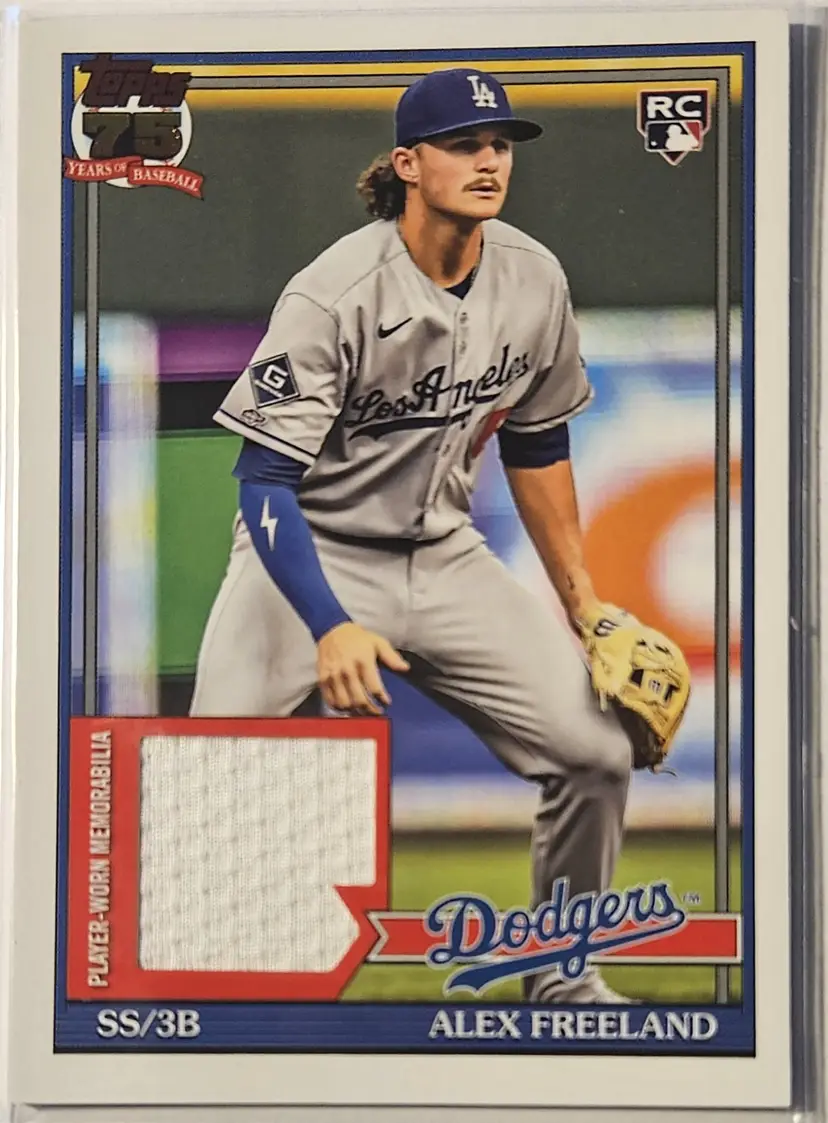 2026 Topps Series 1 1991 Relic Alex Freeland RC