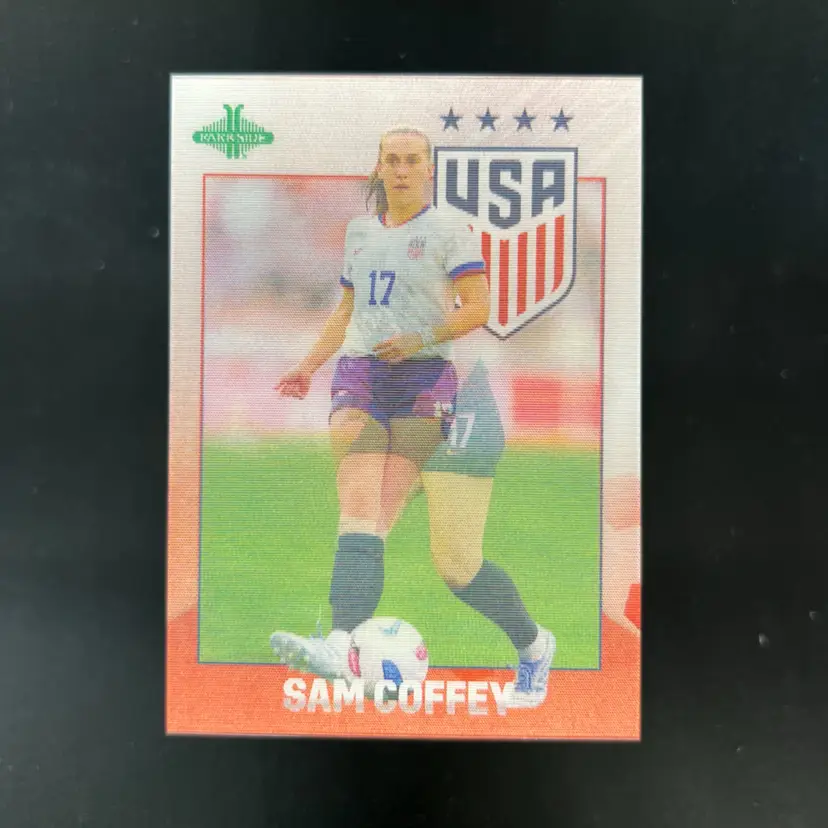 Sam Coffey 2025 Parkside Club & Country Duality USWNT Soccer Card