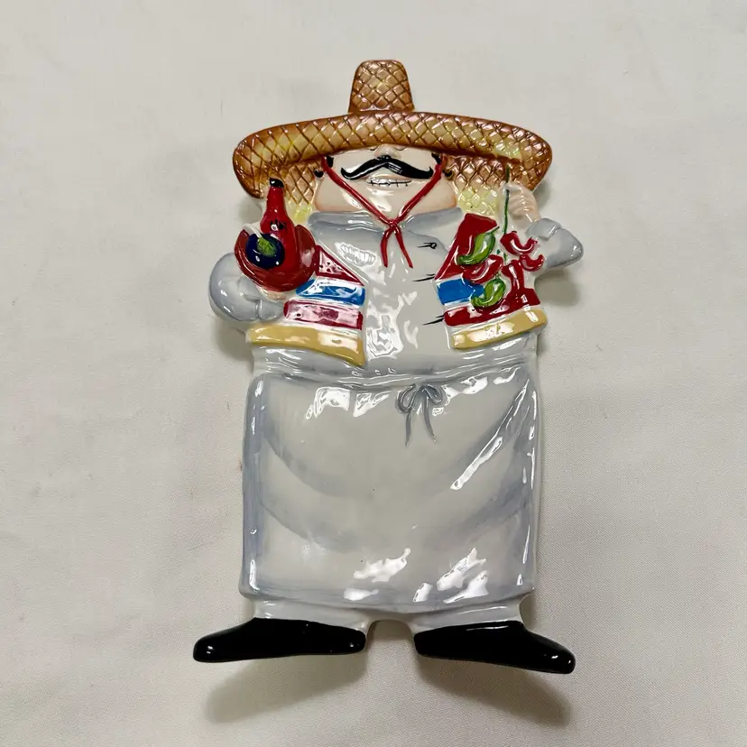 Certified International Mexican Chef Utensil Spoon Holder By Tracy Flickinger