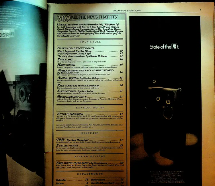 Rolling Stone Magazine 309 January 24 1980 The Who Tragedy