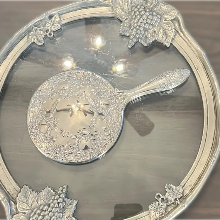 Victorian SP Handheld Vanity Mirror