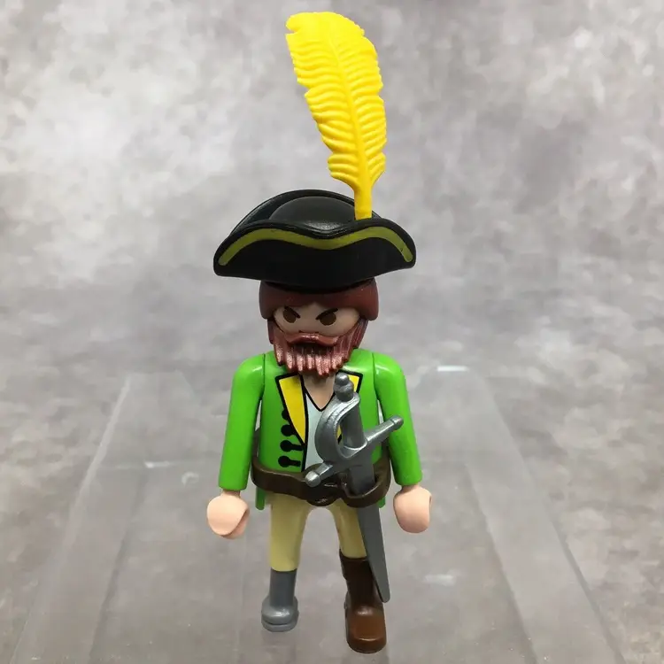 Playmobil Pirate w/ Silver Peg Leg