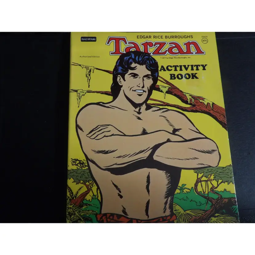 Edgar Rice Burroughs TARZAN Coloring and Activity Book UNUSED 1977