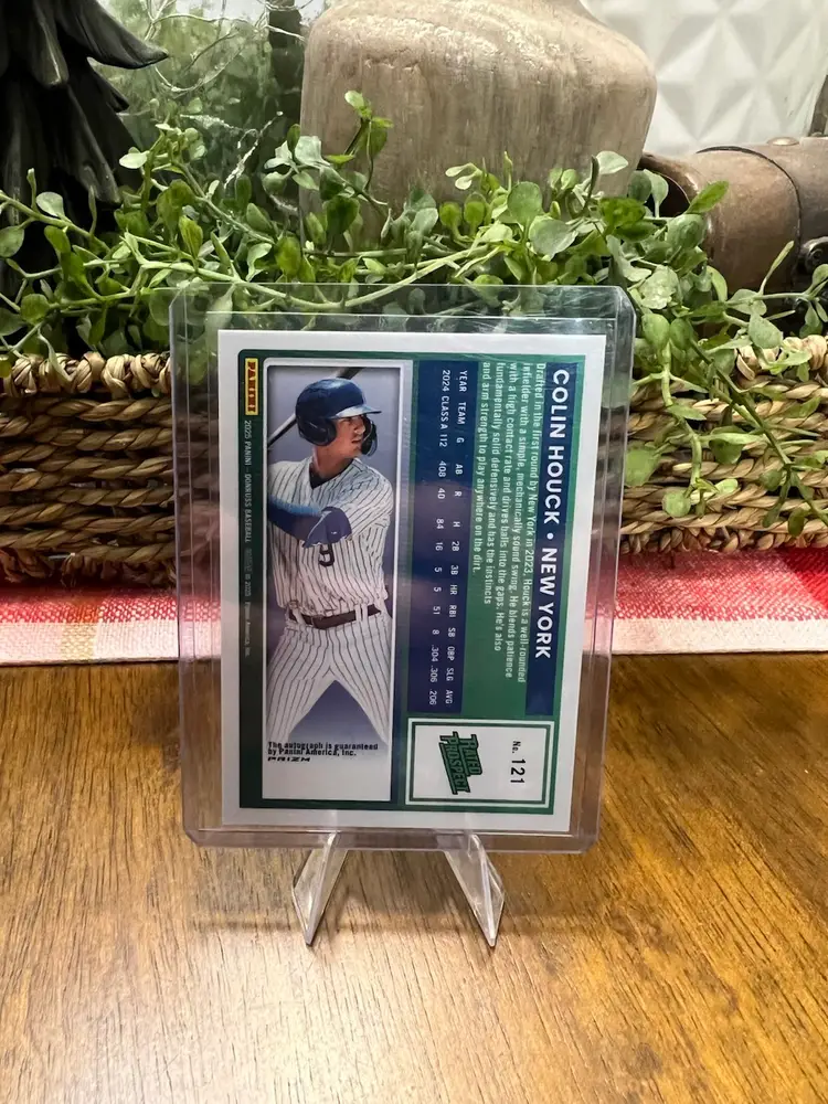 2025 Donruss Optic Colin Houch Refractor Auto