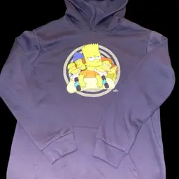 Boy's “The Simpsons” BART Simpson & Friends Hoodie