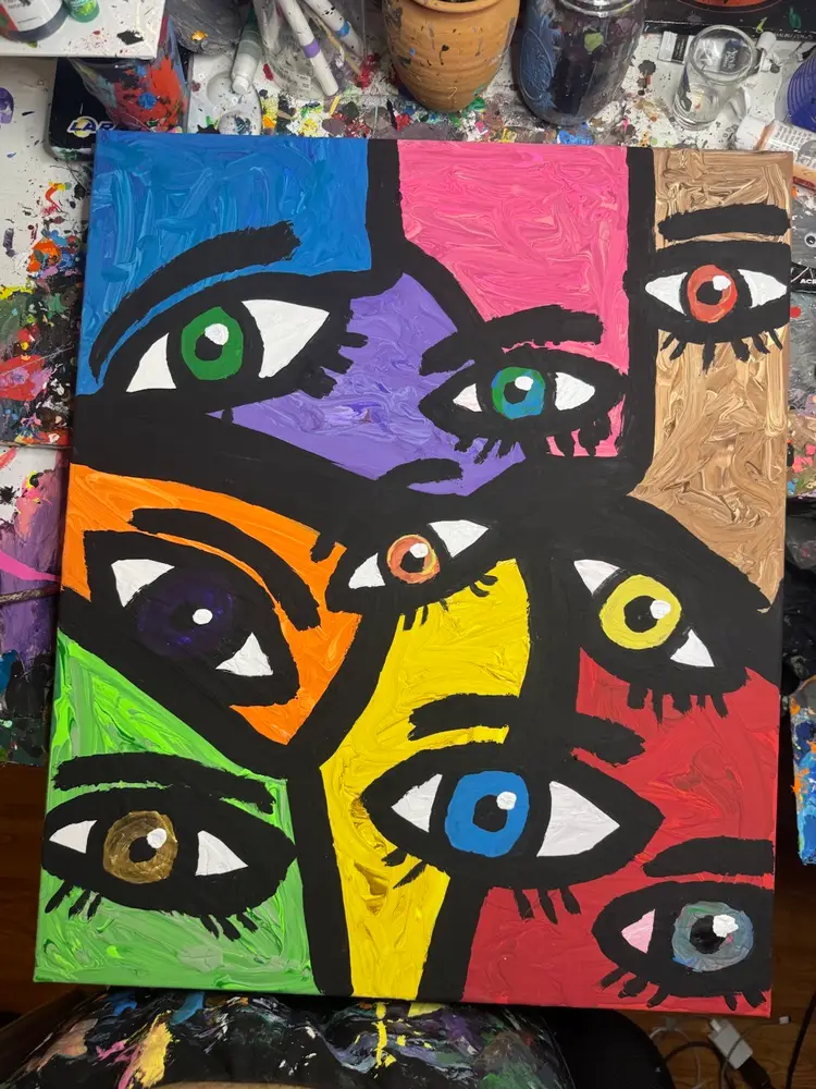 The Room Where His Mind Broke 20x24