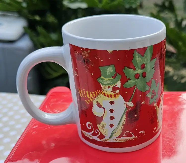 Stoneware - Snowman Christmas Mug - Test Rite International Company LTD