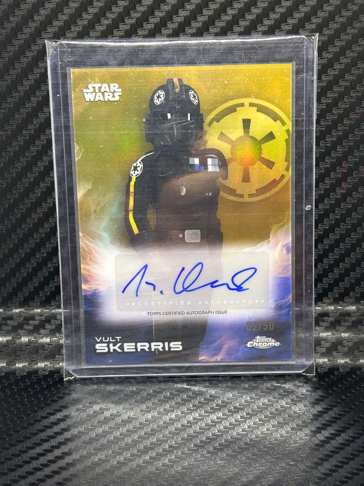 2025 Topps Chrome Vult Skerris auto /50