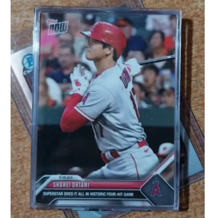 2023 Topps Now Shohei Ohtani 4 Hit Game