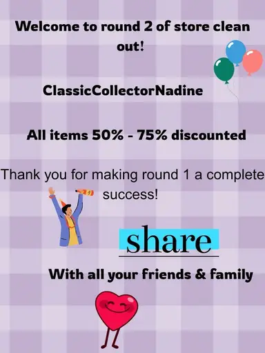 ClassicCollectorNadine- 2nd Clearance Sale 