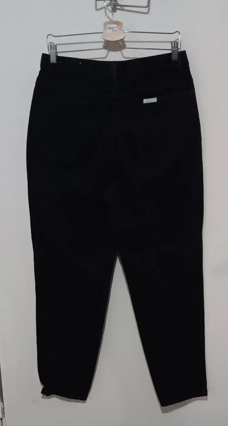 80s Sasson Modern Basics Black High Waist Mom Jeans Sz 16 VTG EUC