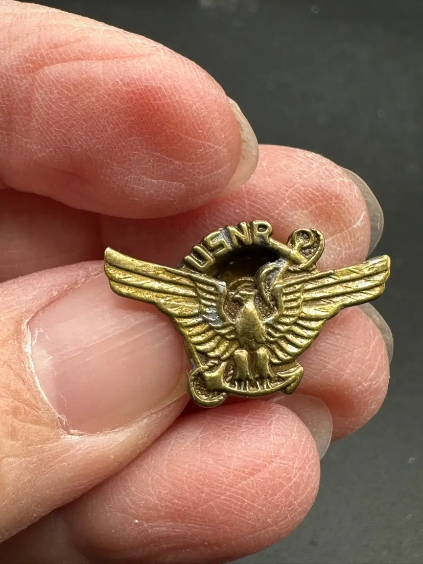 U. S. Navy Reserve Vintage Pin With Eagle