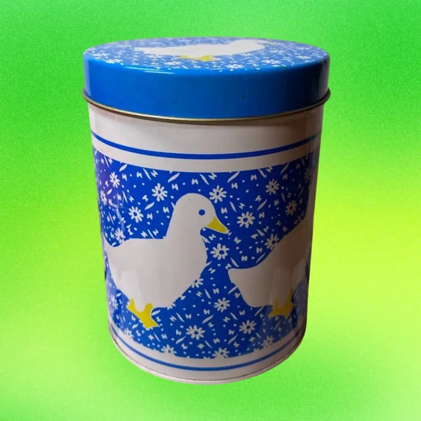 1980’s Duck Kitchen Tin Canister