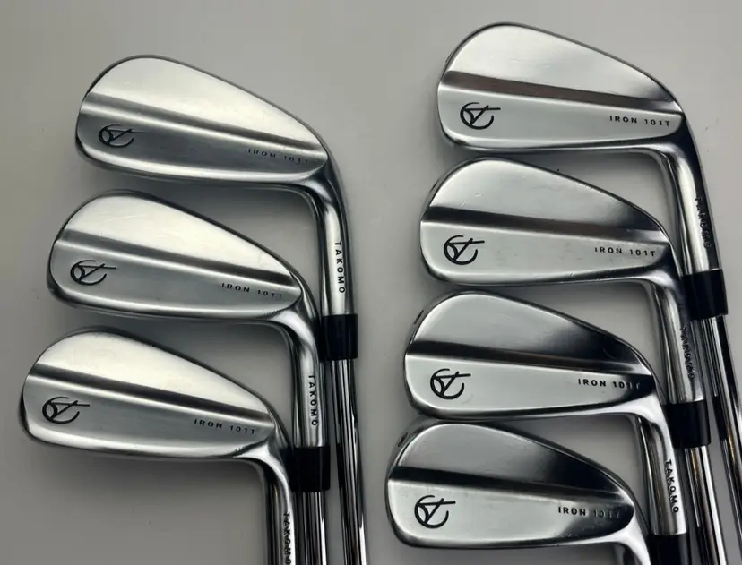 Takomo 101T Irons 4-PW - KBS Tour 120 Stiff Flex +0.5" - Very Good