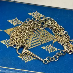 Cool Horse Bit Bracelet 8.5”