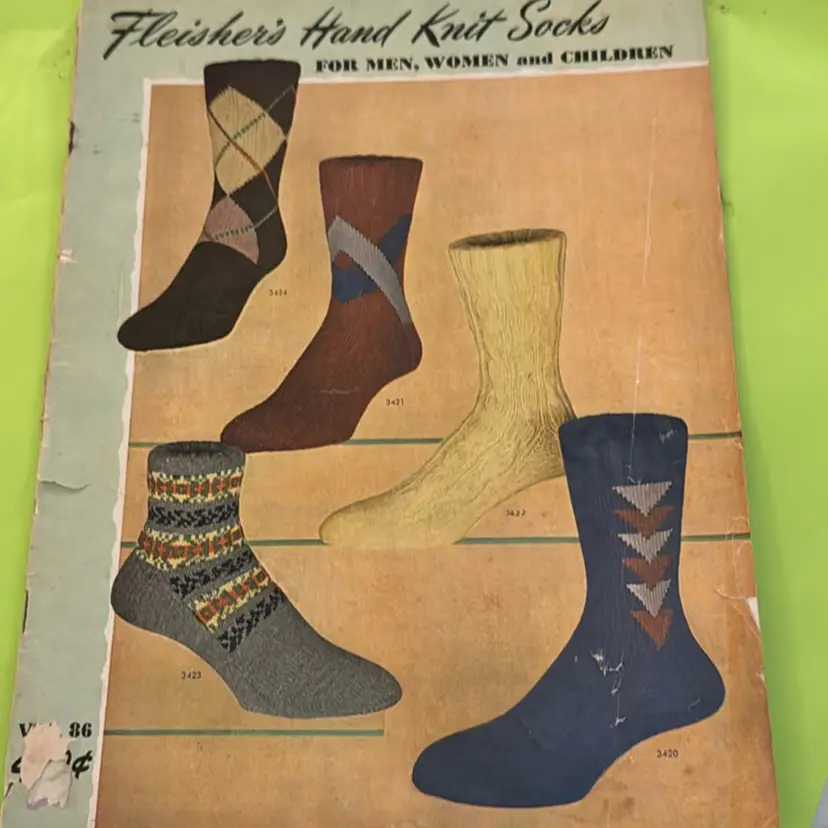 1950s Knitting Pattern Book