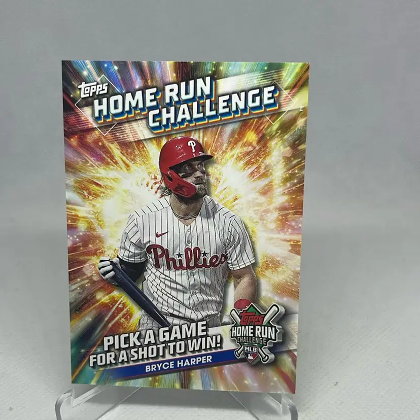 2024 topps series 1 home run challenge bryce harper Philadelphia Phillies 