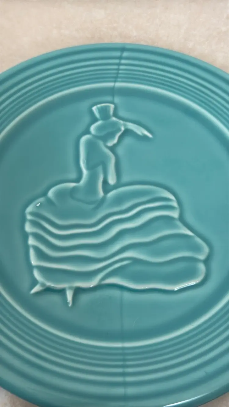 Fiesta trivet turquoise