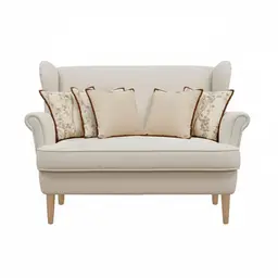 SOGA 5PC Botanical Branch & Off-White Decorative Pillowcase Set – Elegant Covers