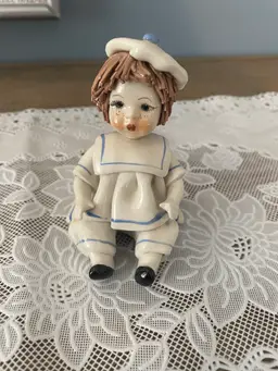 Lino Zampiva porcelain Spaghetti Hair Italian Doll