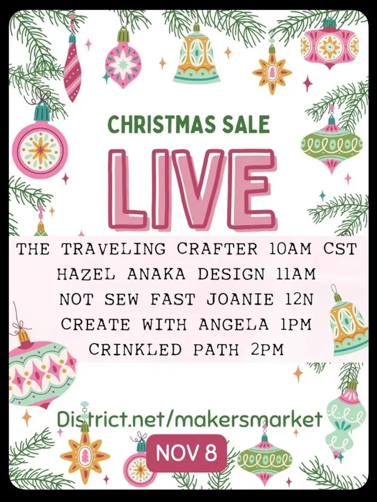 Holiday Book, Craft, & Gift Sale LIVE!