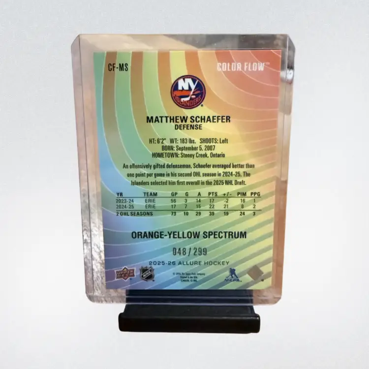 Matthew Schaefer - 2025-26 Upper Deck Allure - New York Islanders