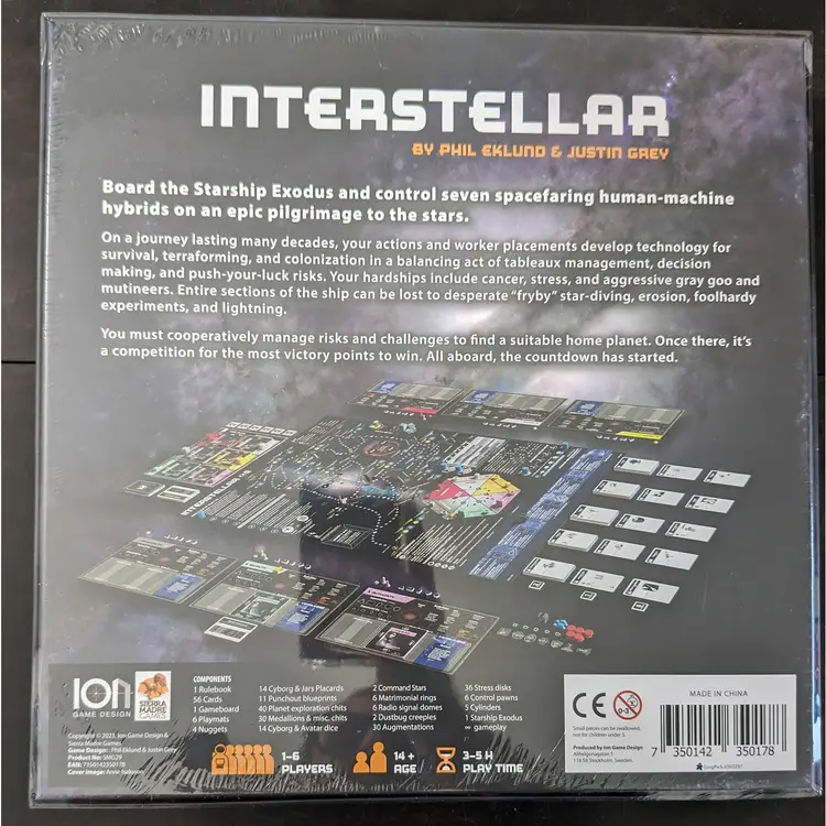 Interstellar Ion Game Design Phil Eklund