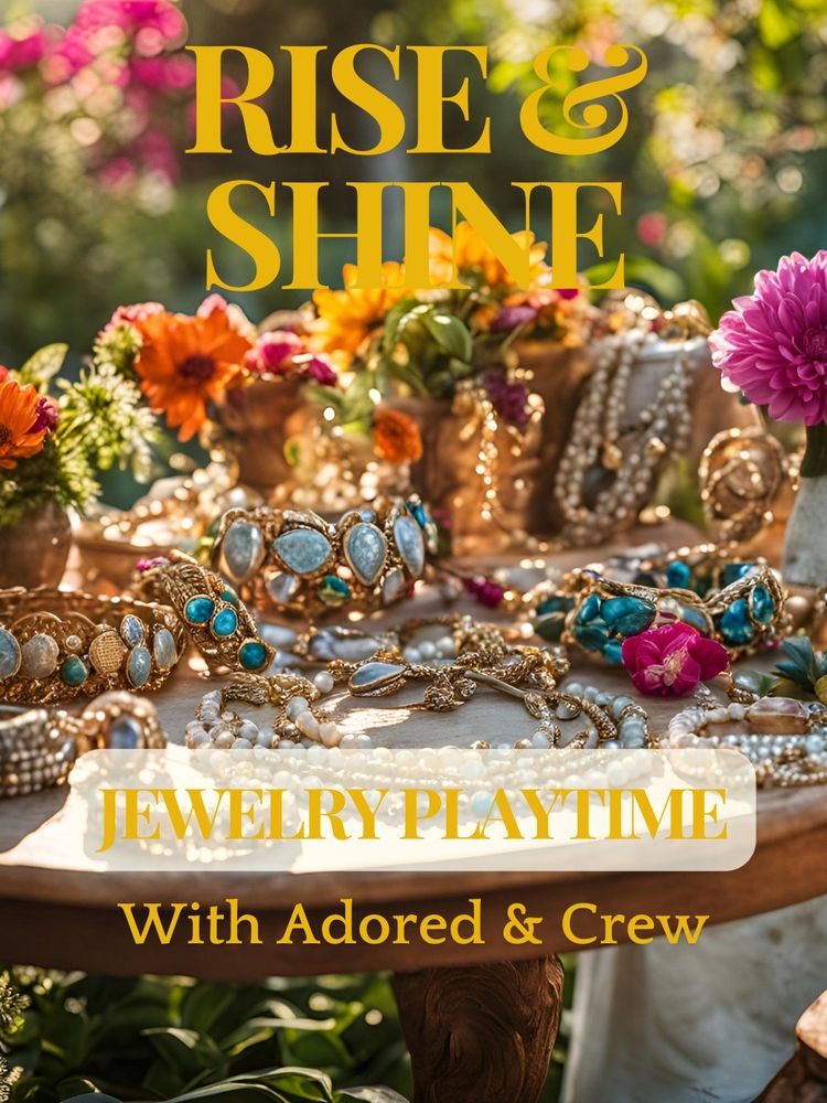 Rise And Shine Adorable! Jewelry Playtime With Adored!!