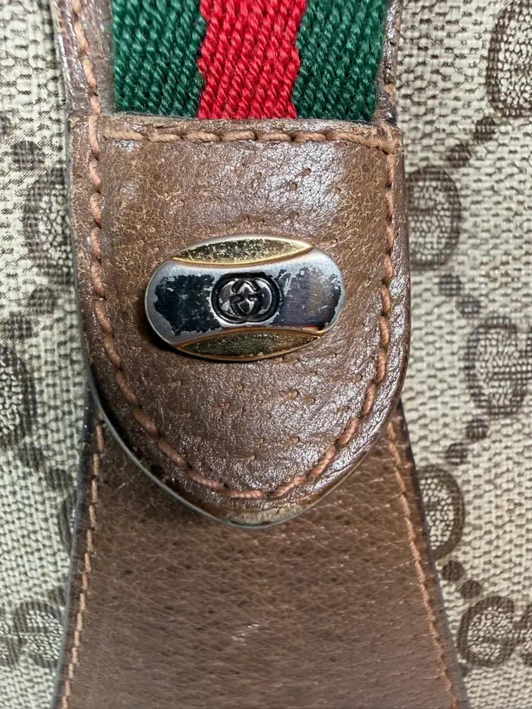 Vintage Gucci GG Canvas Accessory Collection Clutch / Long Wallet – Authentic w/ Cards