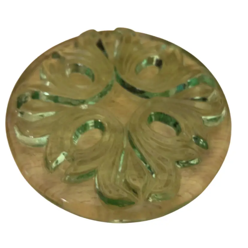 Green Glass Coaster