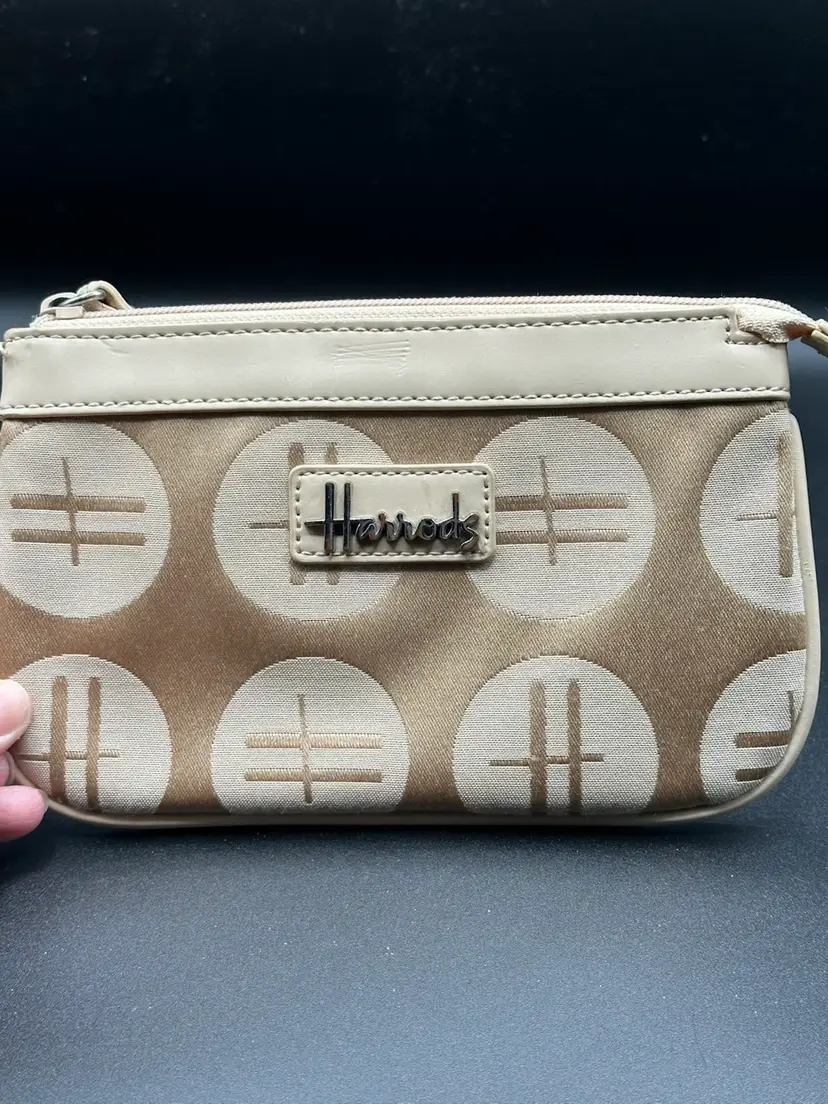 Harrods cosmetic bag