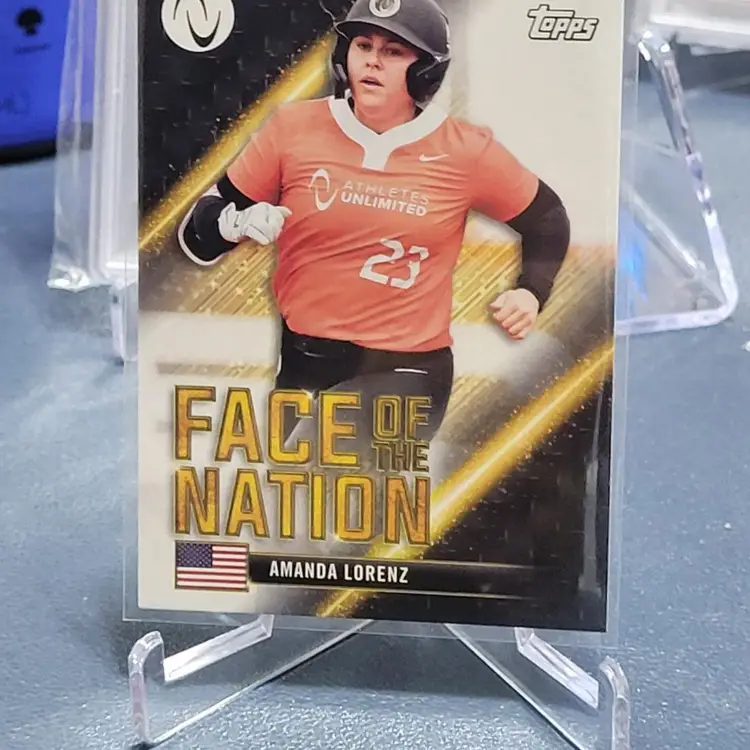 2023 Topps Athletes Unlimited Face of the Nation #FN-24 Amanda Lorenz