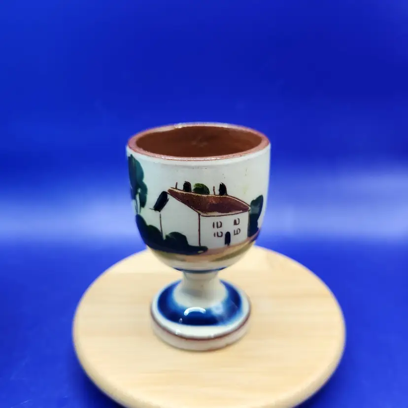 Torquay Pottery Motto Ware Egg Cup - England