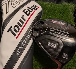 Tour Edge Exotics E723 Driver Blue AV Series 65-R Regular Shaft W/Headcover