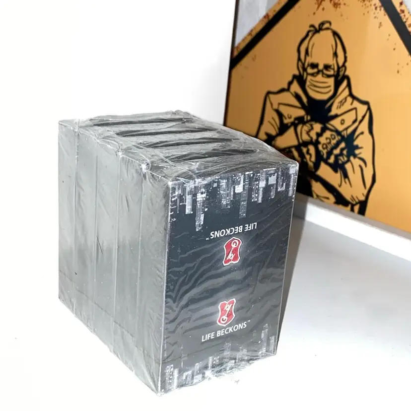 5 Sets Of Life Beckons Beer Promotional Playing Cards