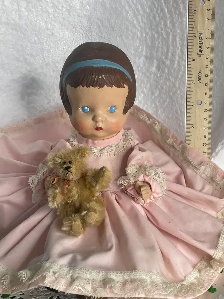 Vintage Composition Baby Doll Unmarked