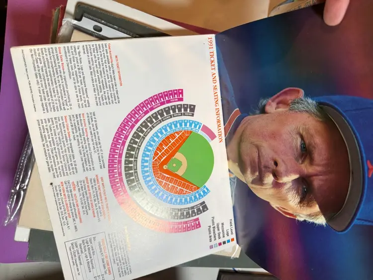 1991 NY Mets Calendar Unmarked Unused