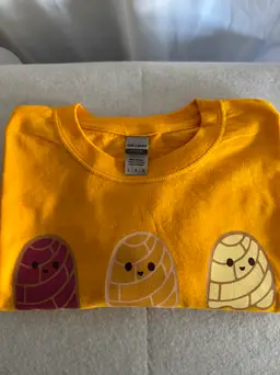 Spooky Sweetness: Pan Dulce Ghosts Adult T-Shirt