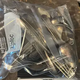 Lot Of Antique Silverware