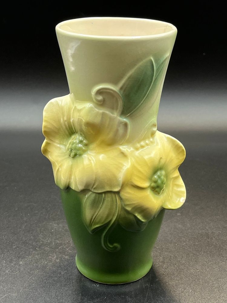 Royal Copley Green Vase