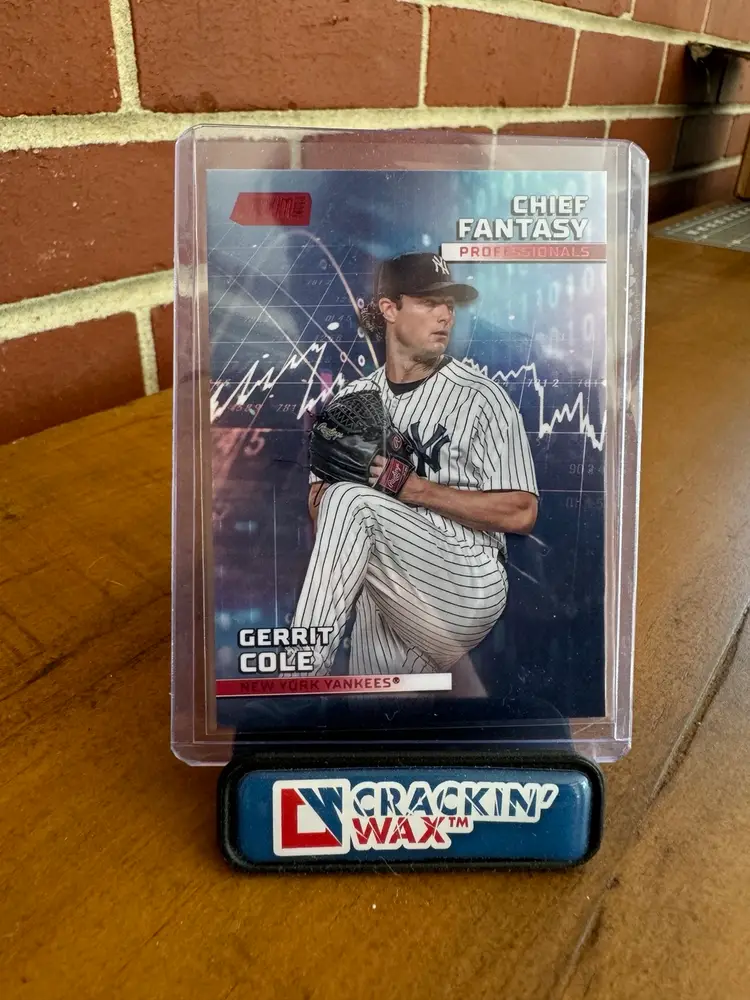 Gerrit Cole - 2023 Stadium Club Chief Fantasy Professionals Red Foil CFPRO-16 - New York Yankees