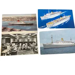 Cruise Ship Bundle Of Postcards