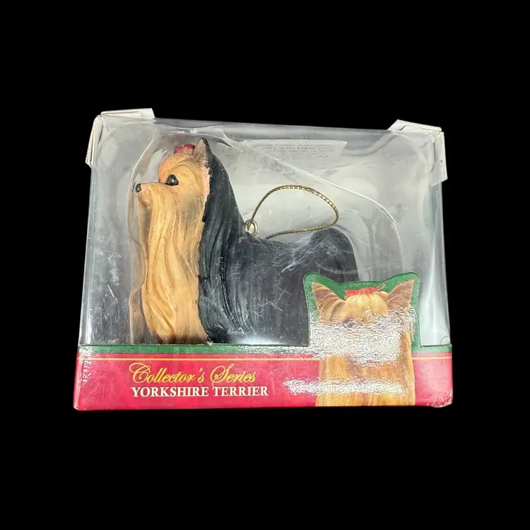 ACA Collector's Series II Yorkshire Terrier Ornament NIB Limited Edition