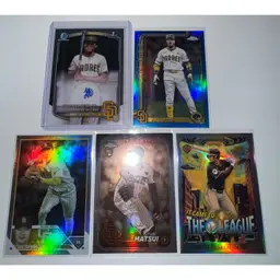 San Diego Padres 5 Card Lot
