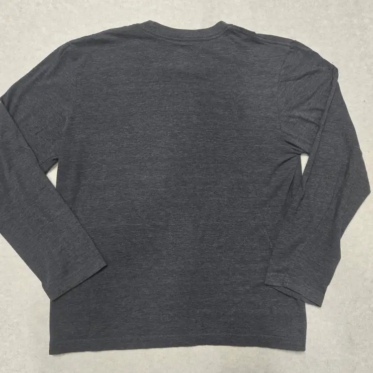 MLB Minnesota Twins T-Shirt Mens M Gray Long Sleeve Top