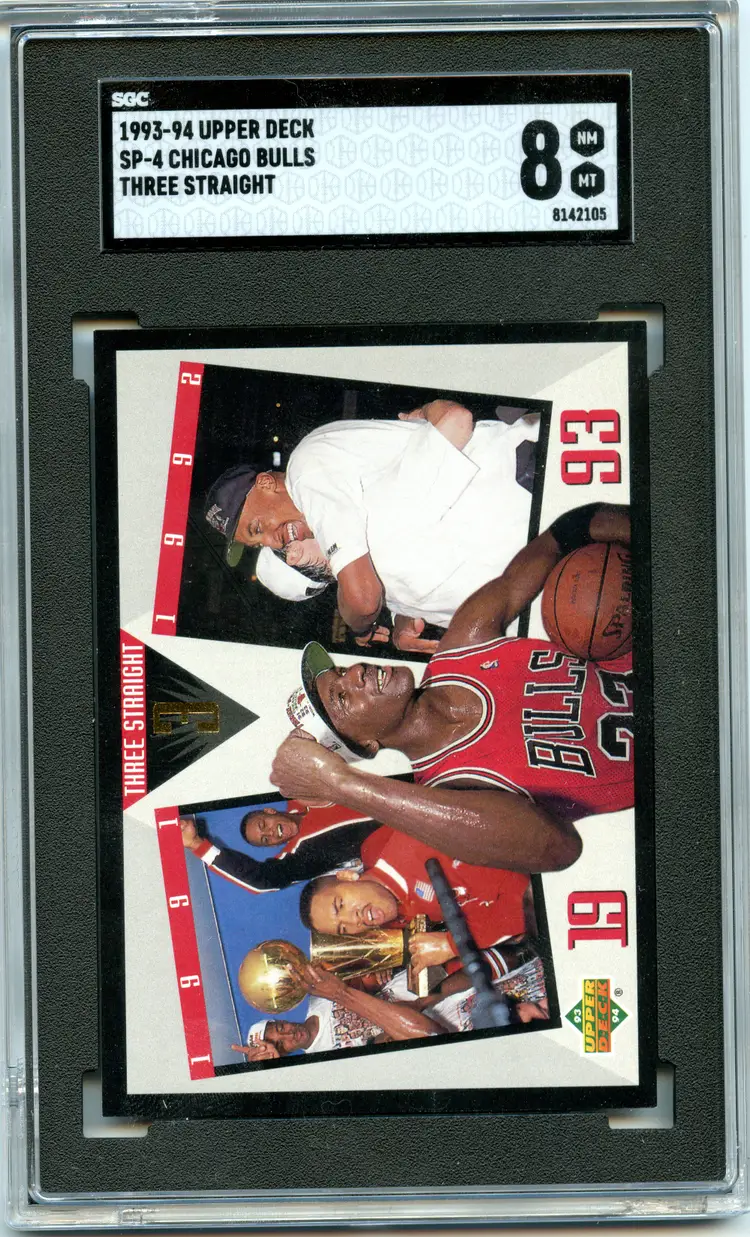 1993-94 Upper Deck Michael Jordan SP4  SGC8 Chicago Bulls