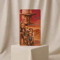 Vintage VHS – The Cowboys (1972) – John Wayne – Warner Bros. – Classic Western – Tested & Plays