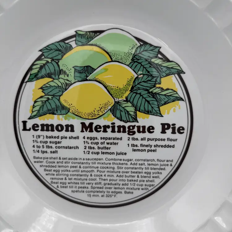 Vintage Ceramic Pie Dish