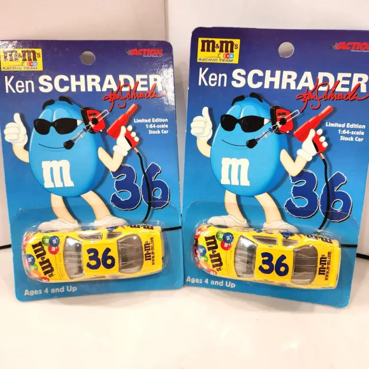 Lot of Nascar Racing 1/64 die cast cars Schrader M&M Andretti Cheerios Gordon